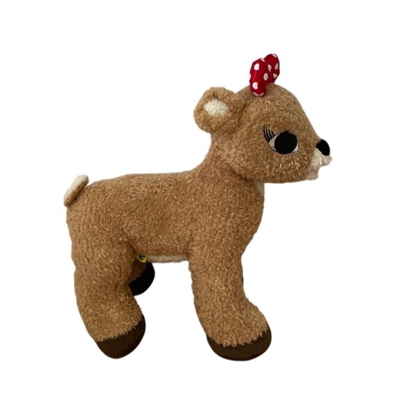 Build-A-Bear Workshop Clarice Reindeer Talking Plush Christmas Rudolph VIDEO - Picture 3 of 9